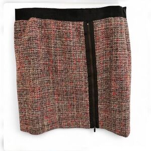 Liz Claiborne Multicolor Tweed Pencil Skirt
